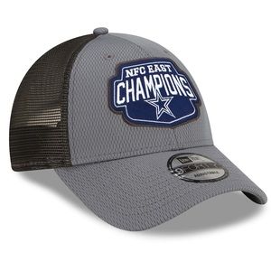 Dallas Cowboys New Era 2021 NFC East Division Champions Trucker 9FORTY Cap